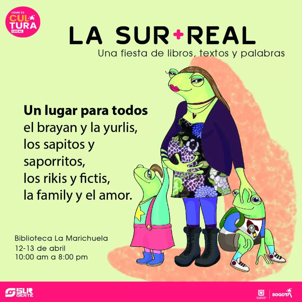 La Sur+Real, la primera feria del libro de Usme.
