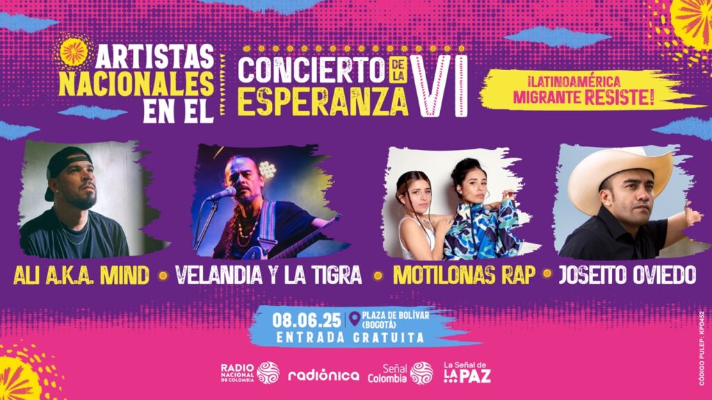 Rap, rasqa y joropo, los géneros nacionales presentes en la sexta versión del Concierto de la Esperanza. 