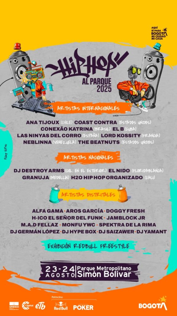 Hip Hop al Parque 2025