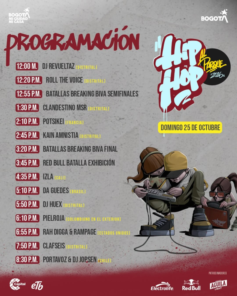 Hip Hop al Parque 2026